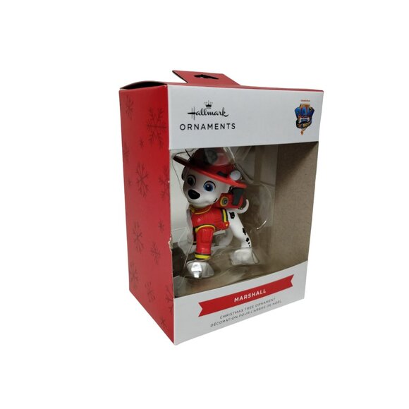 Nickelodeon Paw Patrol The Movie Marshall Hallmark Christmas Tree Ornament New - Picture 2 of 9